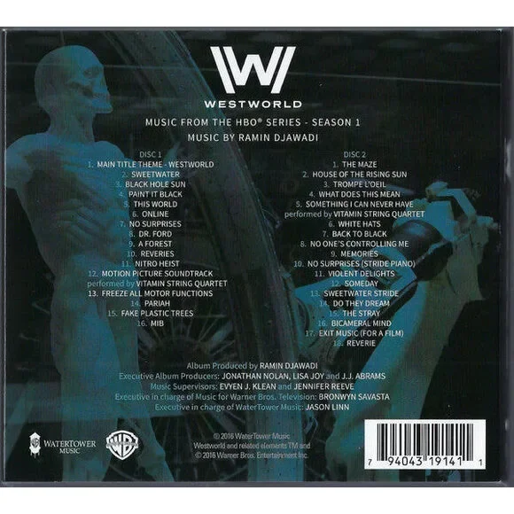 Ramin Djawadi - Westworld (Music From The HBO® Series - Season 1) (2xCD) (M)